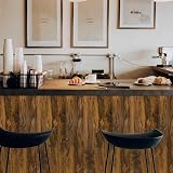 Abyssaly Wood Effect Vinyl Wrap 30x200cm Oak Self Adhesive Wallpaper view 6