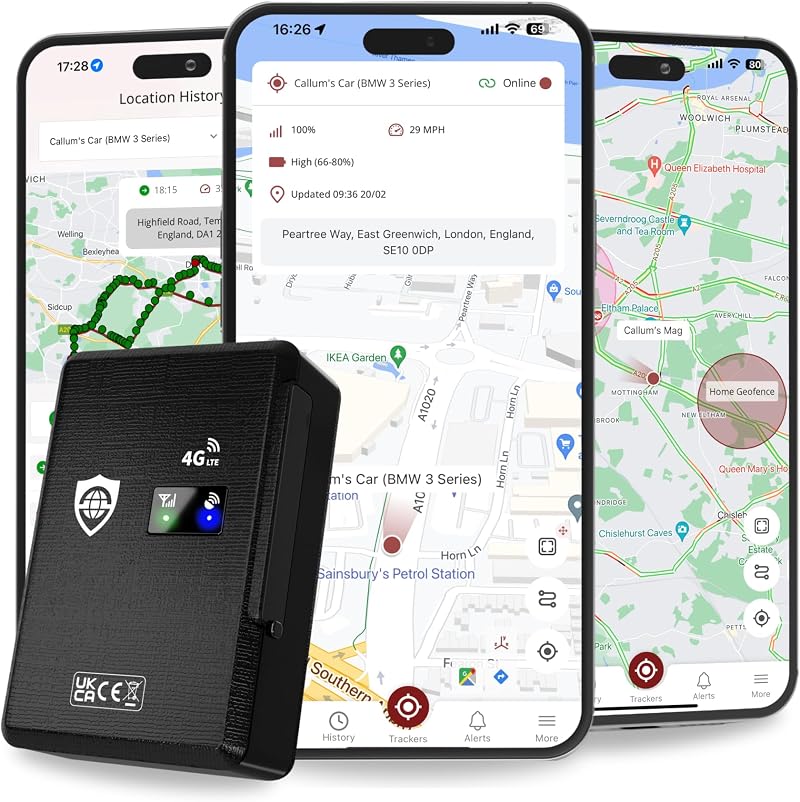 SafeTag Mag 4G GPS Tracker with Magnetic Body and 90 Day Standby