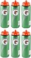 Gatorade Bottiglia Sportiva 32 Oz (907g) – Confezione Da 6 – Design Easy Grip, Senza BPA
