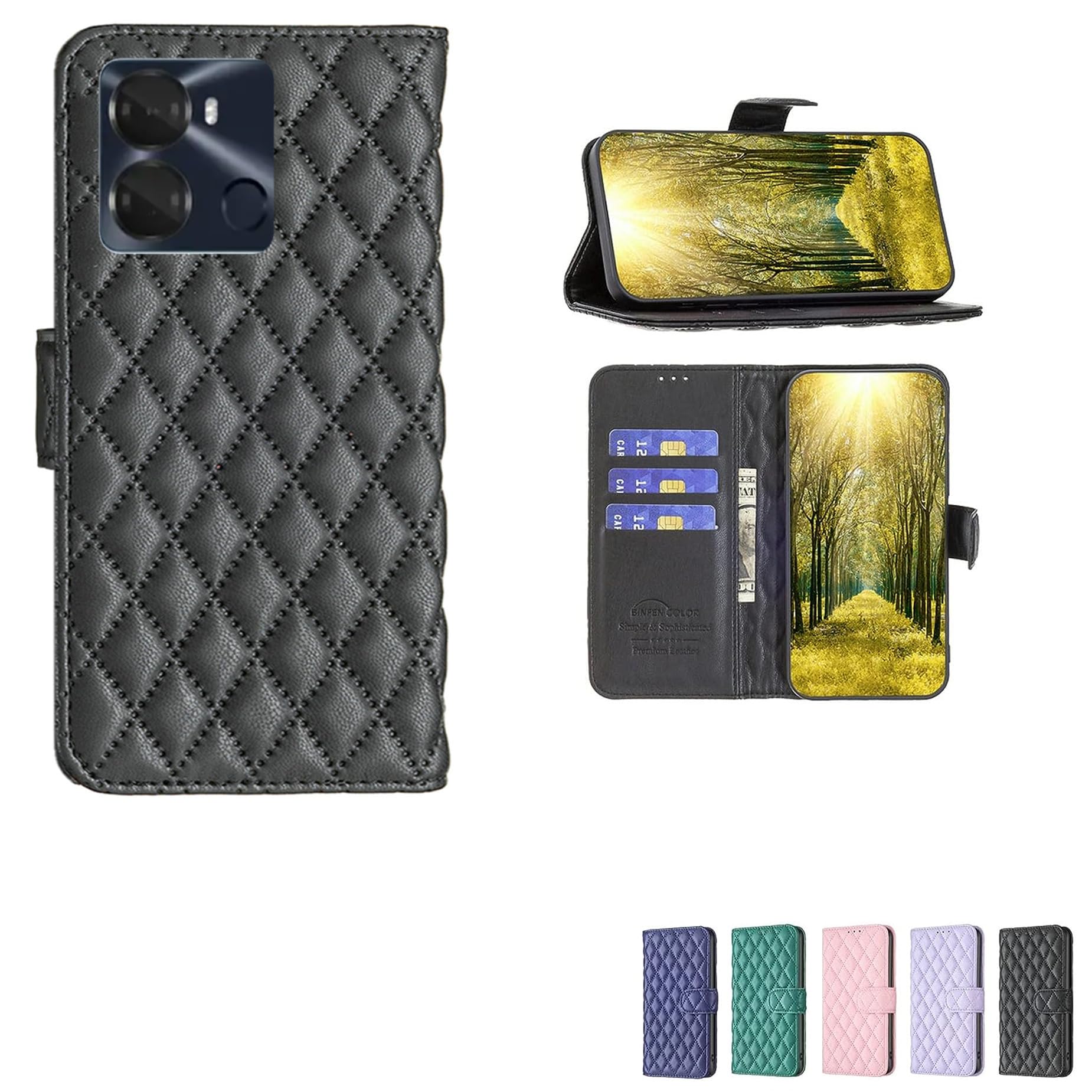 jioeuinly Case for Itel P40 Case Compatible with