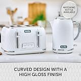 Breville Curve 4 Slice Toaster with High Lift & Wide Slots White Chrome VTT911 view 6