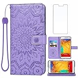 Asuwish Phone Case for Samsung Galaxy Note 3 Wallet