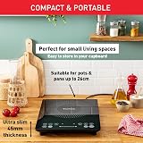 Tefal Slim Portable Induction Hob 2100W 6 Functions Black IH210840 view 4