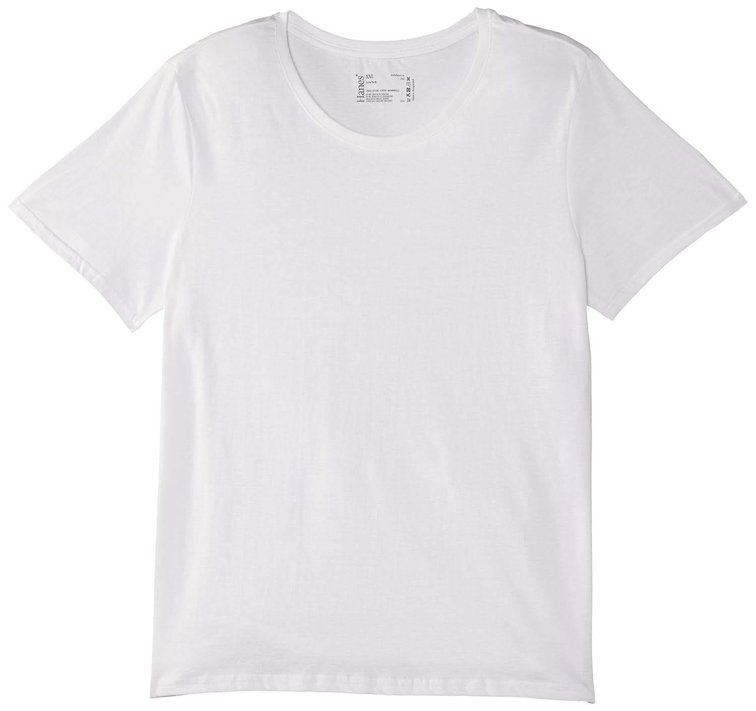 Hanes Women's Crew Neck TShirt White Medium Amazon.co.uk Clothing