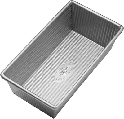USA Pan 1 Pound Loaf Pan Aluminized Steel Baking Bread Cake Cornbread Meatloaf