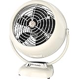Vornado VFAN Vintage Air Circulator Fan, Vintage White