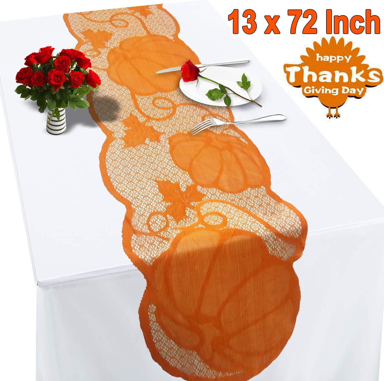Best 72 inch fall table runner
