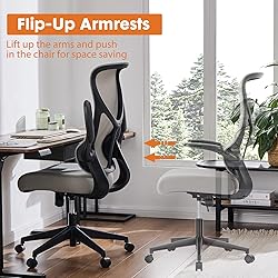 Sweetcrispy Ergonomic Office Desk Computer