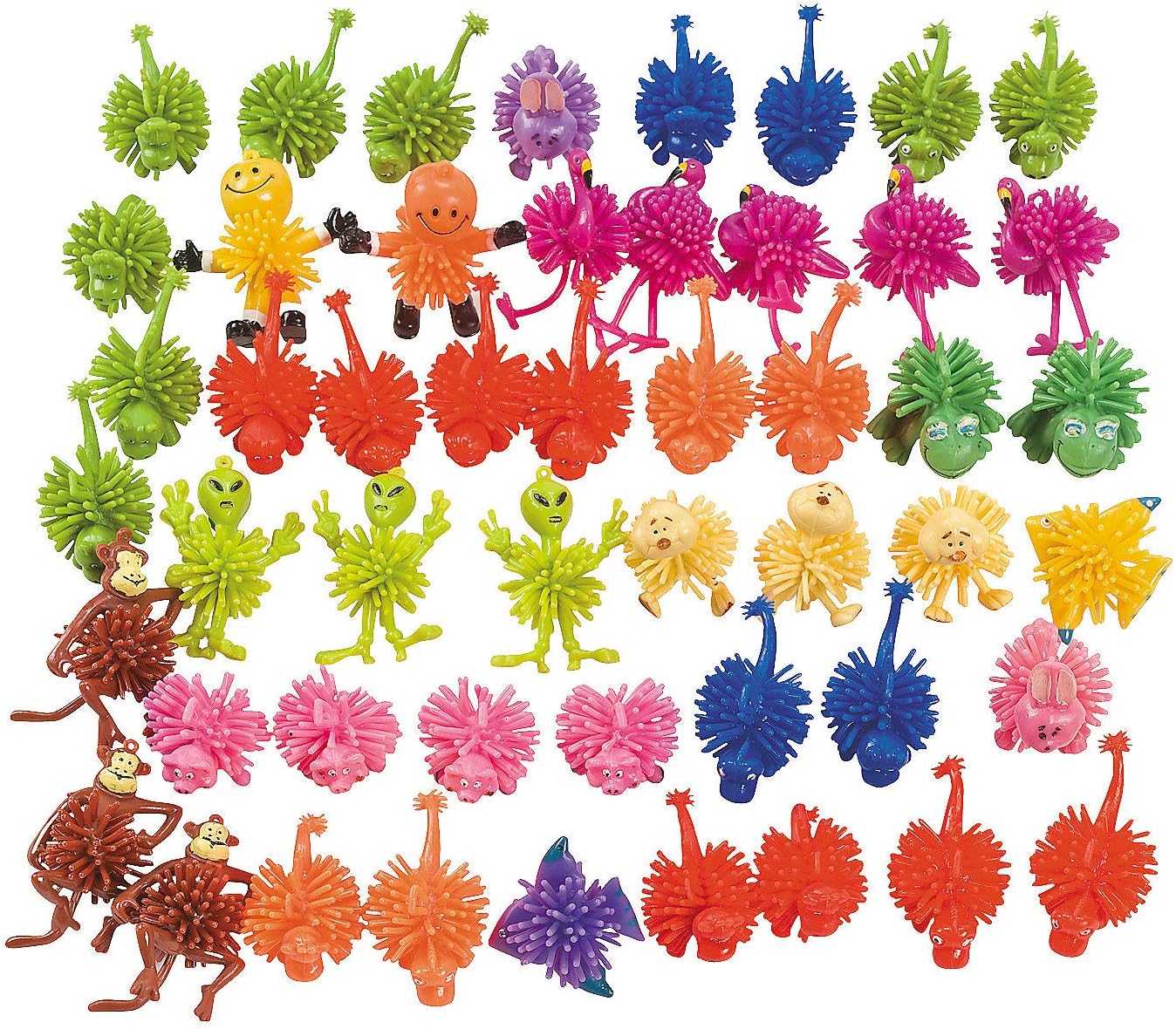 Fun Express Character Porcupine Asst. (50pc) Toys