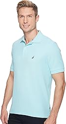 Nautica Men's Classic Short Sleeve Solid Polo Shirt