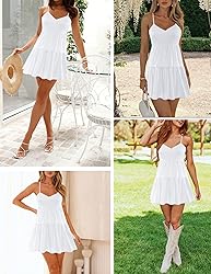 Nova In Sky Dresses for Women 2025 Summer V-Neck
