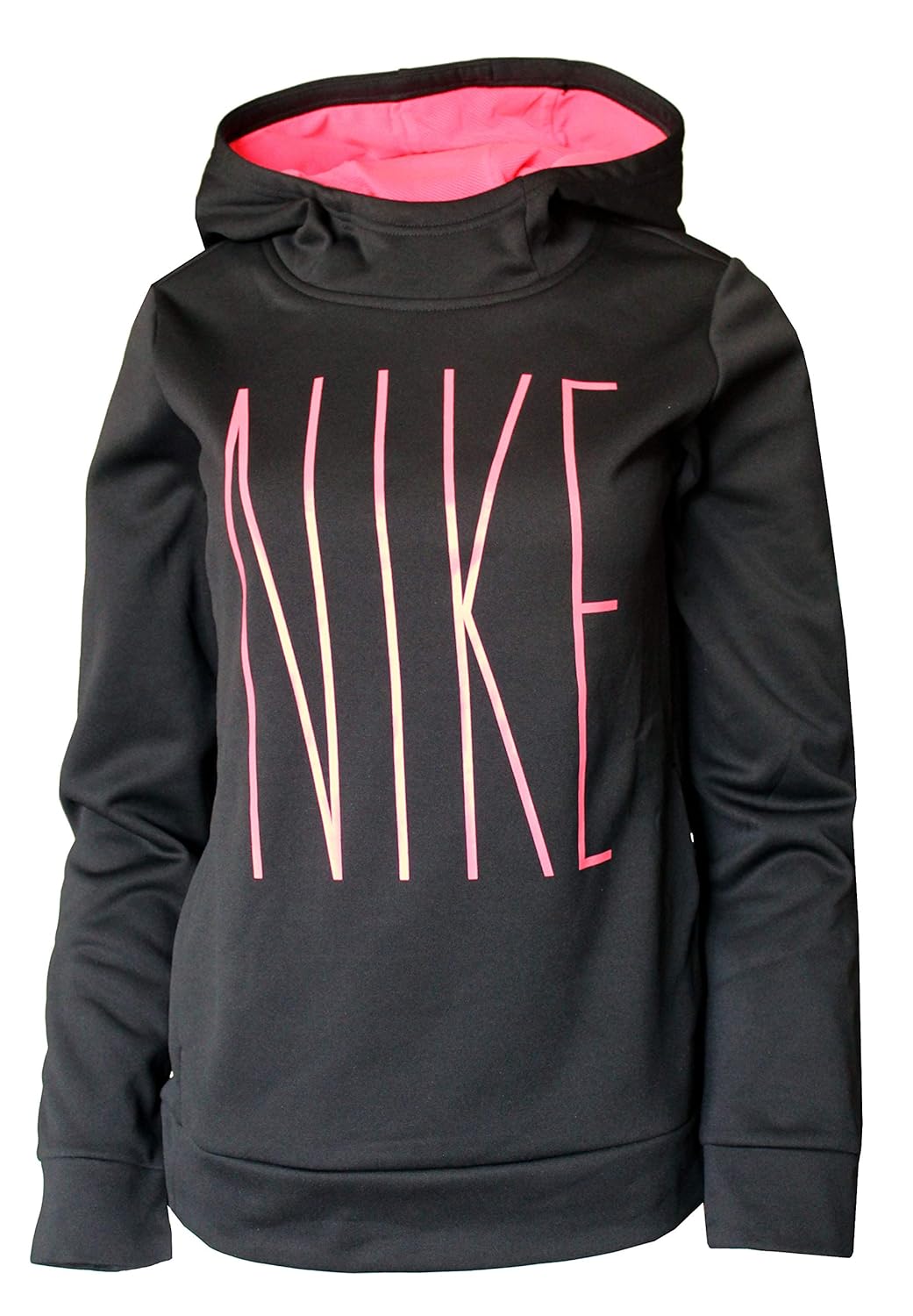 pink and black nike jacket