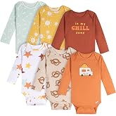 Onesies Brand Baby Boys &amp; Girls 6-Pack Long Sleeve Bodysuits