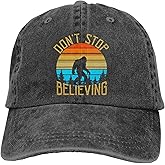 Xucamty Bigfoot Hats for Men Women, Funny Adjustable Cotton Wild Big Foot Baseball Cap