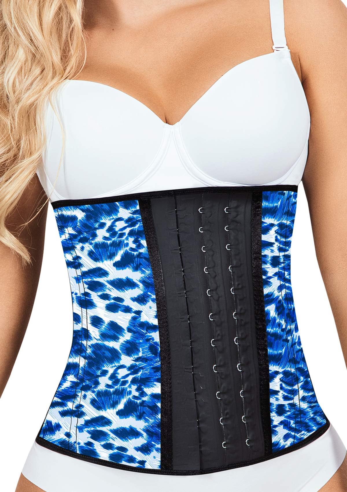 Lady Slim Fajas Colombianas Reductoras Y Moldeadoras para Mujer Latex Waist Trainer Cincher Shaper for Women