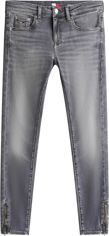 Damen Jeans Hose Sophie Low Rise, Grau (Denim Grey), 34W/34L