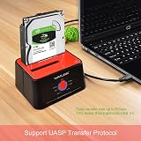 WAVLINK USB 3.0 to SATA External Hard Drive Docking Station Dual Bay 2.5/3.5 view 3