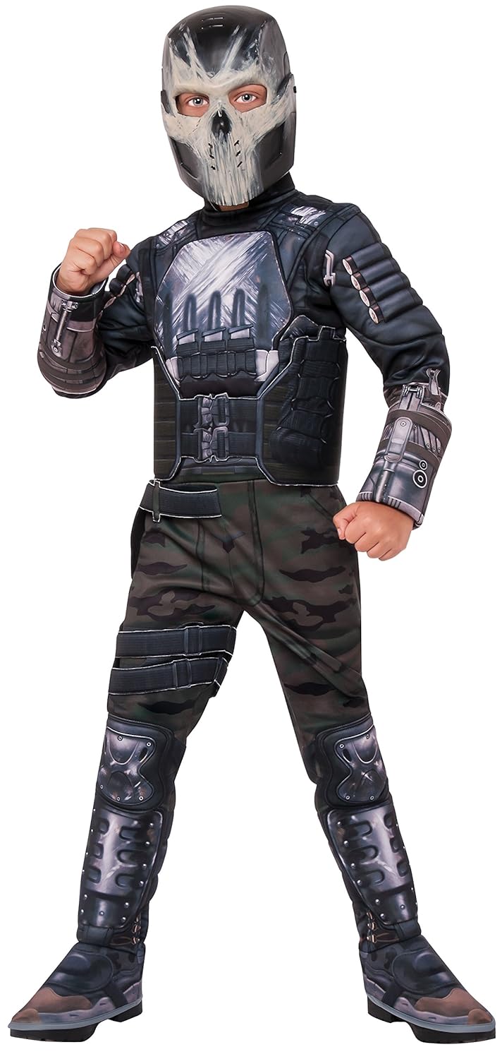 Guerra Civil Calavera Deluxe músculo Pecho Disfraz de niño
