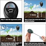 Yizerel 2 Packs Soil Moisture Meter Green Black Plant Water Meter Kit view 4