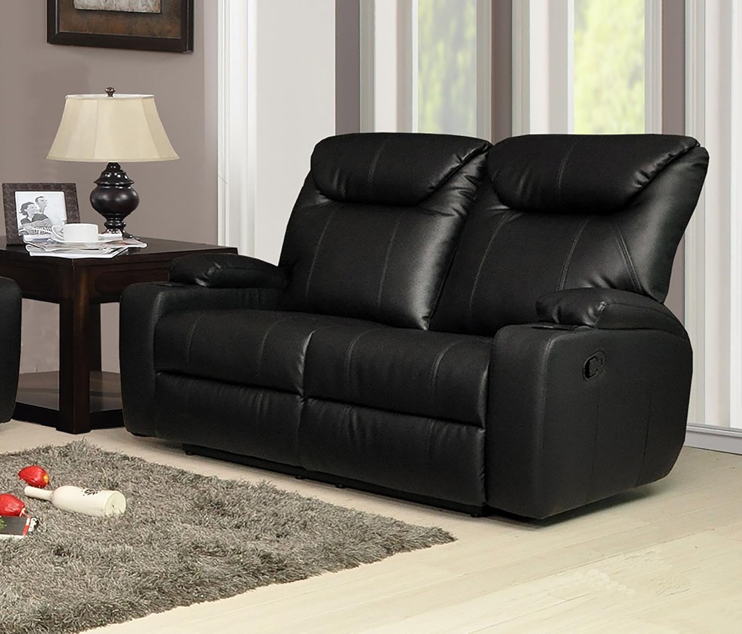 Lovesofas New Luxury Cinema Lazy Boy 2 Seater Bonded Leather