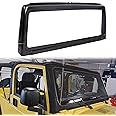 KUAFU Windshield Frame Compatible with 2003-2006 Jeep Wrangler TJ Replace for Part Number CH1280107 55395014AB