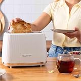 Russell Hobbs Eden 2 Slice Toaster 6 Browning 800W High Lift White view 2