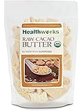Healthworks Cacao Butter Raw Organic, 1lb