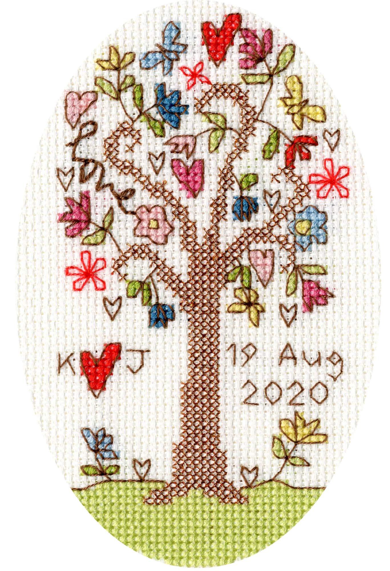 Bothy Threads Cross Stitch Kit - Greeing Card - Sweet Tree Card