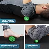 Beenax Lacrosse & Hard Spiky Massage Ball Set for Myofascial Release view 4
