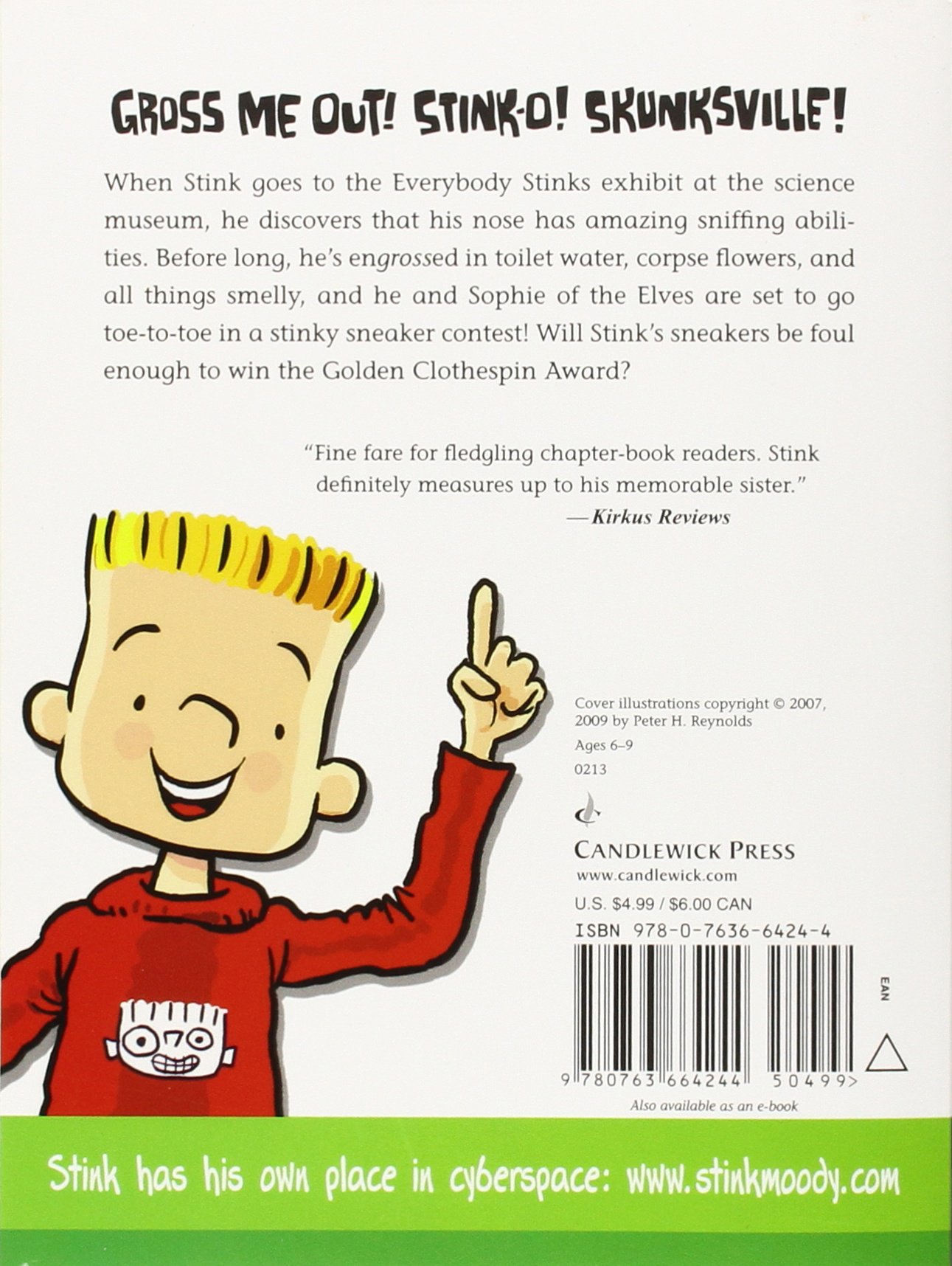 Amazon.com: Stink and the World's Worst Super-Stinky Sneakers:  0884105687430: McDonald, Megan, Reynolds, Peter H.: Books