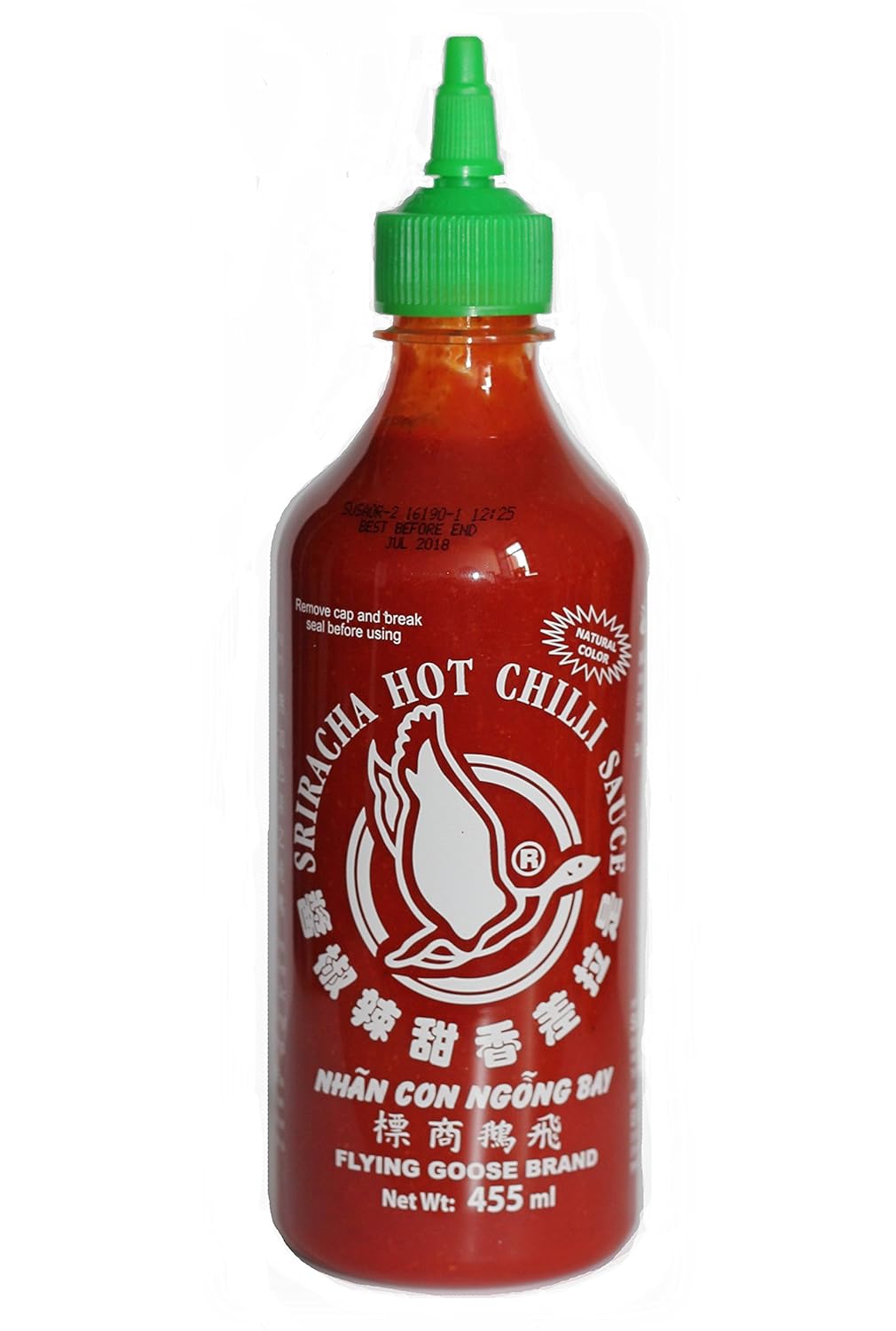 German Flying Goose Sriracha Chili Sauce Spicy 1 x 455 ml Amazon.de