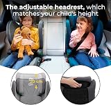 Kinderkraft Car Seat Isofix 100-150 cm Gray view 6