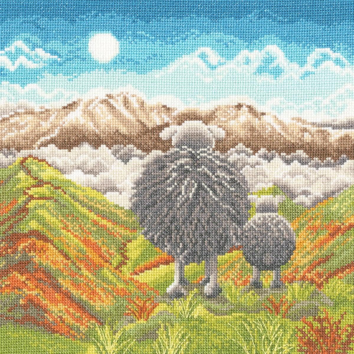 Bothy Threads Cross Stitch Kit - On Top of The World