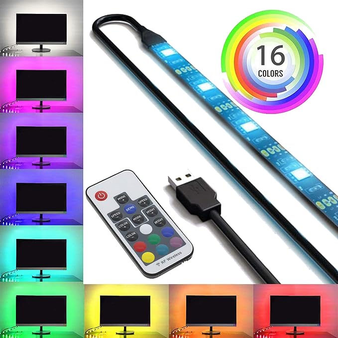 SPE USB LED Light Strip with RF Remote Control XLarge (156" / 4m