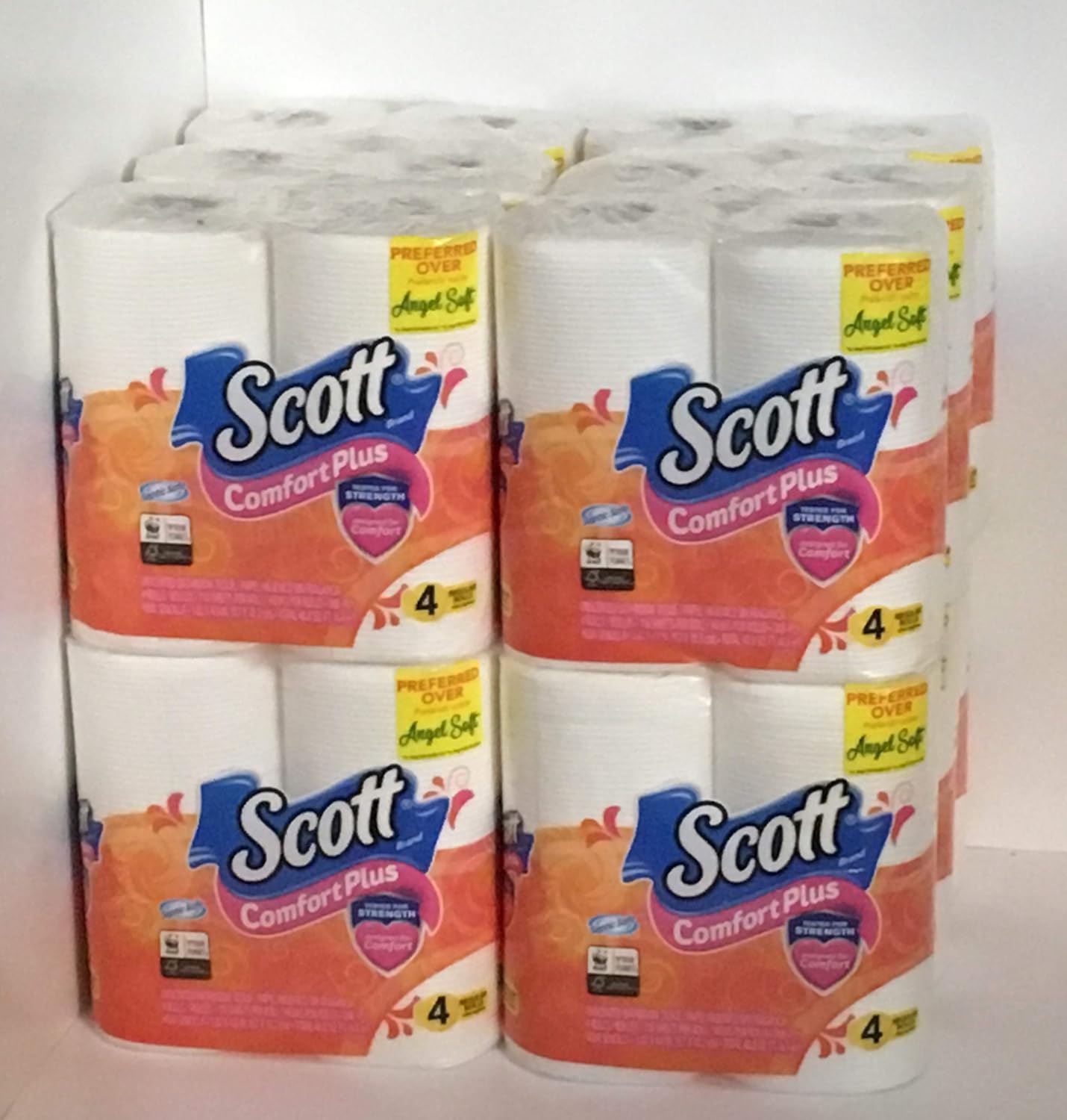 48 Rolls of Scott Comfort Plus Toilet Paper/Tissues