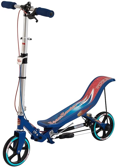 title=Space Scooter (X580)- Blue- scooters (Kids/Adults, Asphalt, Blue, Polyurethane)