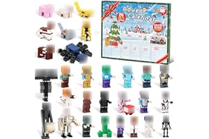 HAFTIK Christmas Advent Calendar 2025 Boys, 24 Days Surprise Christmas Countdown Calendar-Toy Figures Building Blocks Including 29 Characters, 2025 Kids Advent Calendar Xmas Gifts for Kids Boys Girls Fans