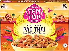 Tem Toa Chicken Pad Thai, Made From Scratch, No Artificial Ingredients, Restaurant-quality Frozen Thai Meals