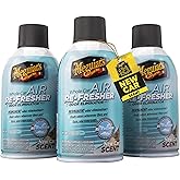 Meguiar&rsquo;s Whole Car Air Refresher Odor Fighting MIst, New Car Scent, 2 Oz | Car Odor Eliminator Mist Refreshes Car Cabin Air For Sedan, Suv, Truck, Van