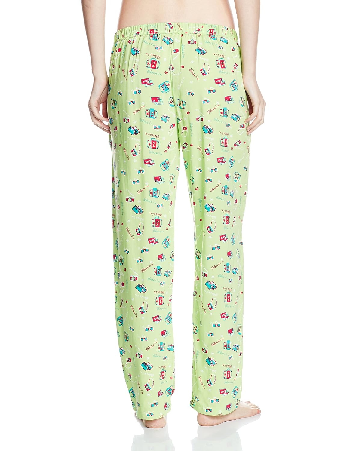 enamor women's viscose pyjama