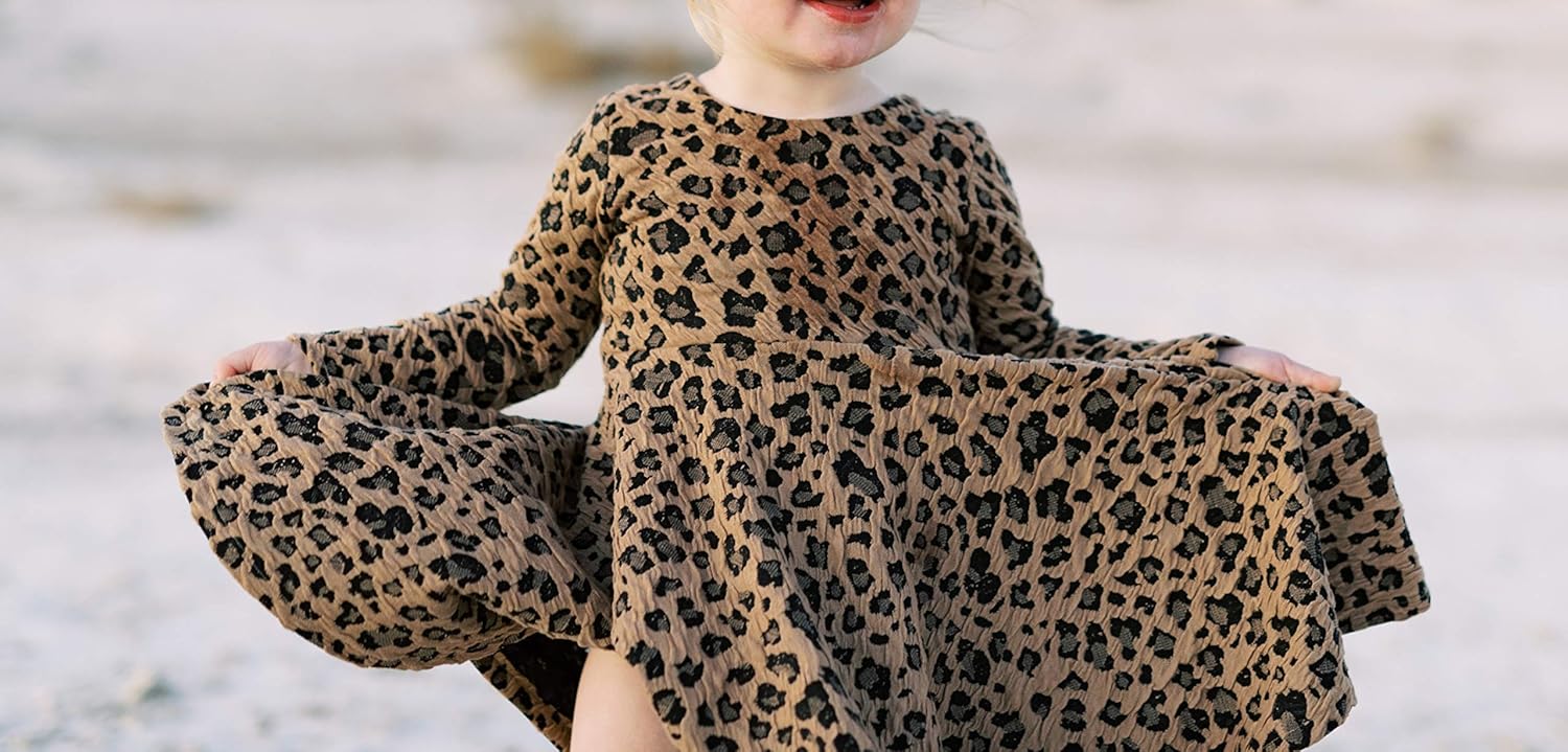 cheetah print sweater dress