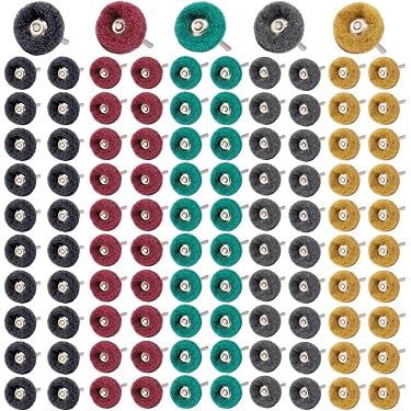 6-Piece Polishing Buffing Wheel Pad Set For Rotary Drill – Corded Electric Buffer Kit