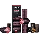 Fromm Thermalux Aluminum Core Professional Hair Rollers, 2" &amp; 2.5", 8-Pack | Self-Grip Hair Rollers with Ionic Technology , for Volume, Waves, &amp; Curtain Bangs, Ideal for All Hair Types