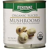 instecho Festival Organic Sliced Mushrooms, 4 Ounce (Pack of 12), Pink