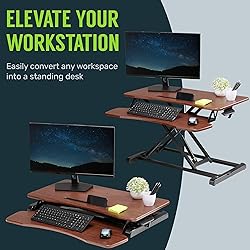 TechOrbits Standing Desk Converter - 32 inch
