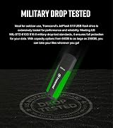 Transcend 128GB JetFlash 810 USB 3.1 Gen 1 Flash Drive TS128GJF810 Rugged view 4