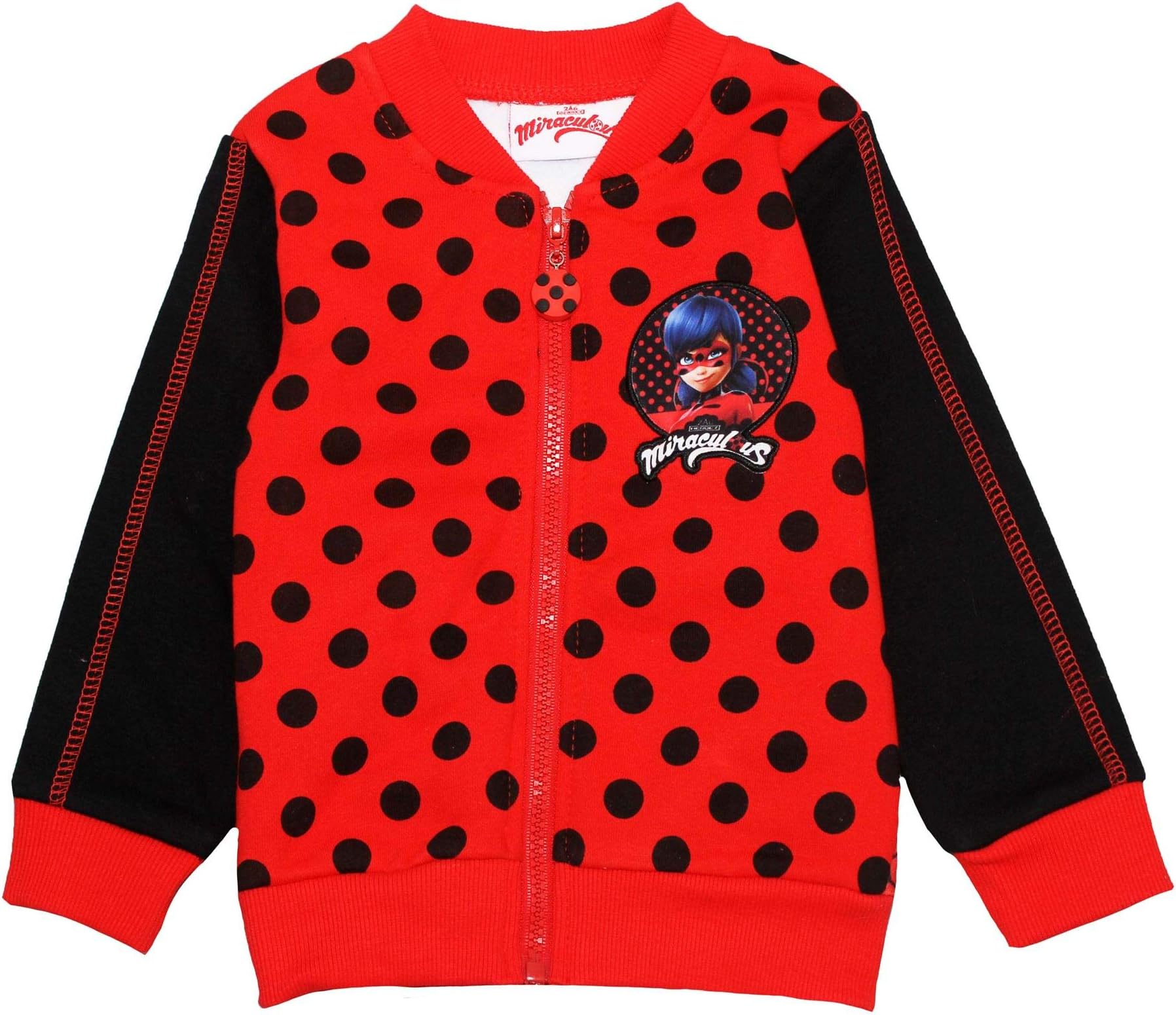 BestTrend Miraculous Ladybug Girls Kids Spots Jumper Sweater