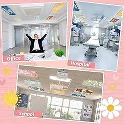 8 Pcs Fluorescent Light Covers with 80 Magnets