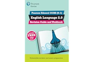 Pearson REVISE Edexcel GCSE (9-1) English Language 2.0 Revision Guide and Workbook: For 2024 and 2025 assessments and exams -