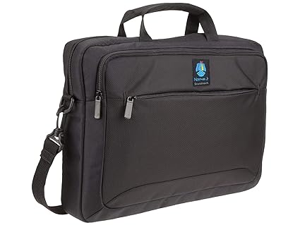 Norman Jr,15.6-inch Laptop and Tablet Bag, Black